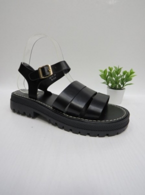 Sandały damskie na płaskim (36-41) 8878 BLACK