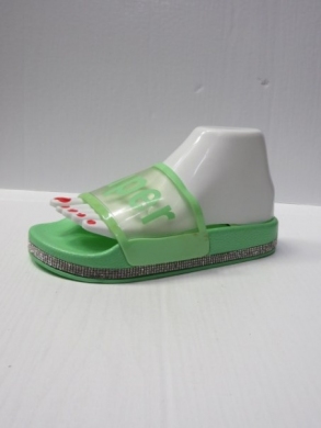 Klapki damskie na płaskim (36-41) FRS-20 GREEN