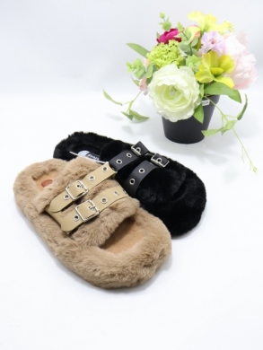 Kapcie damskie ocieplane (36-41) FA-99 MIX