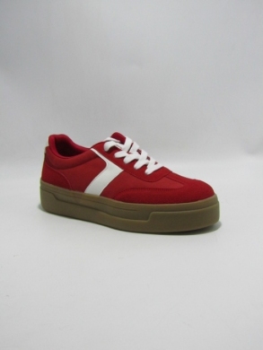 Buty sportowe damskie na płaskim (36-41) 524 RED