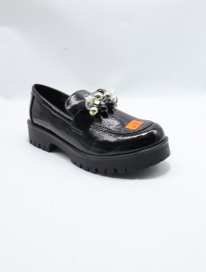 Mokasyny damskie na płaskim (36-41) 1326 BLACK