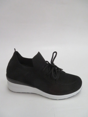 Sportowe Damskie na koturnie (36-41) AB09 BLACK
