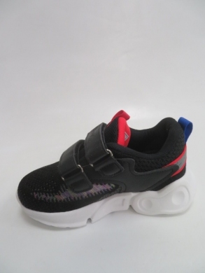 Buty sportowe dziewczęce (26-31) E53 BLACK/RED