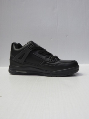 Buty sportowe młodzieżowe (36-41) W076 BLACK