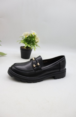 Mokasyny damskie na płaskim (36-41) J1920 BLACK