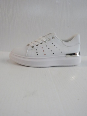 Buty sportowe damskie na płaskim (36-41) WW009 ALLWHITE