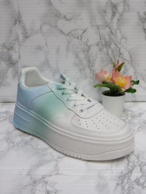 Buty sportowe damskie na płaskim (36-41) 2333 BLUE