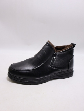 Botki męskie ocieplane (41-46) HC291 BLACK
