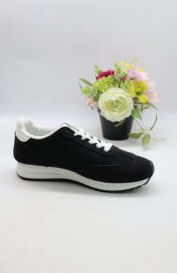 Buty sportowe damskie na płaskim (36-41) 6778 BLACK