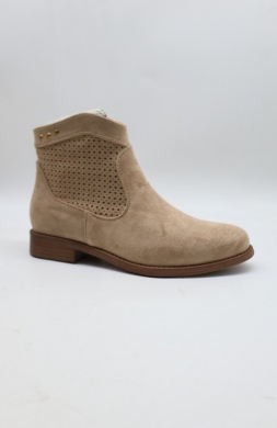 Botki damskie na płaskim (36-41) A957 KHAKI