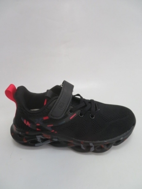 Buty sportowe dziewczęce (32-37) L321 BLACK/RED