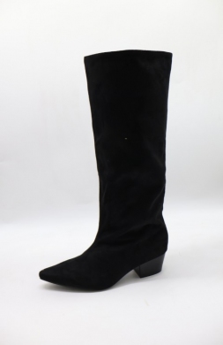 Kozaki damskie na obcasie (36-41) 9300 BLACK