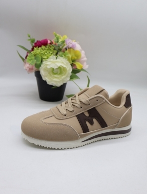 Buty sportowe damskie na płaskim (36-41) BK88-3 KHAKI
