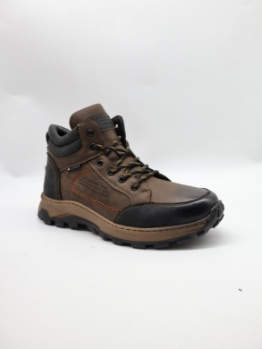 Trapery męskie ocieplane (41-46) K803 BROWN