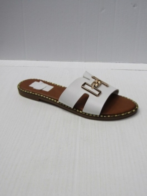 Klapki damskie na płaskim (36-41) 5169 WHITE