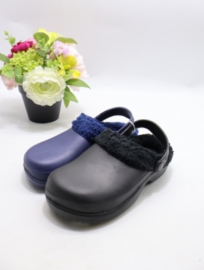 Kroksy damskie ocieplane (36-41) 7870-1 MIX