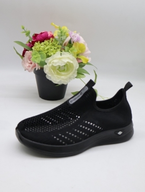 Buty sportowe damskie na płaskim (36-41) FB-06 BLACK