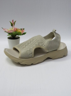 Sandały damskie na płaskim (36-41) X8128 BEIGE