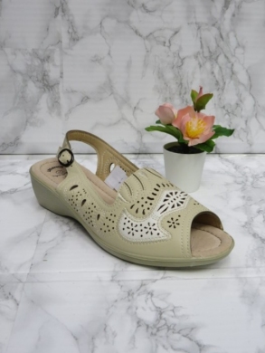 Sandały damskie na obcasie (36-41) M827 BEIGE