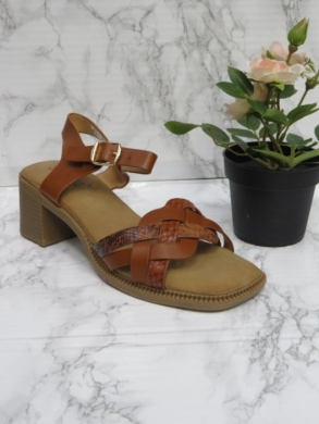 Sandały damskie na obcasie (36-41) SK102 CAMEL