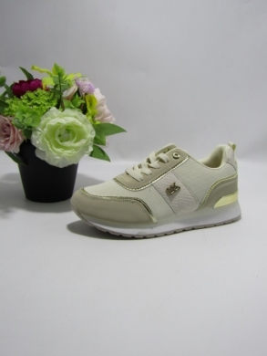 Buty sportowe damskie na płaskim (36-41) J-176 BEIGE