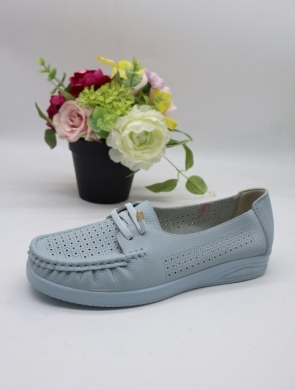 Mokasyny damskie na płaskim (36-41) 3064 BLUE