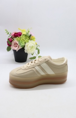 Buty sportowe damskie na płaskim (36-41) GB025 BE