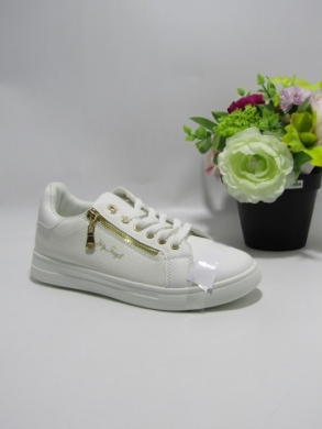 Buty sportowe damskie na płaskim (36-41) SJ2291-3 WH/GOLD