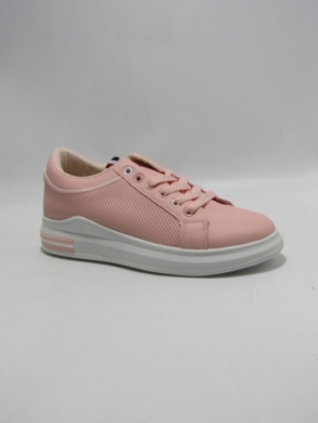 Buty sportowe damskie na płaskim (36-41) D235-18 PINK