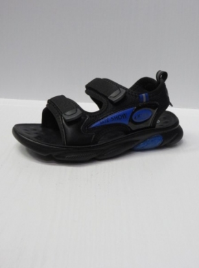Sandały chłopięce (32-37) D938 BLACK/BLUE