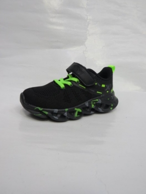Buty sportowe chłopięce (26-31) EB217 BLACK/GREEN