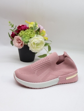 Buty sportowe damskie na płaskim (36-41) FM23 PINK