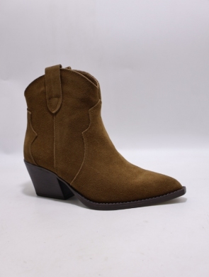 Botki damskie ocieplane na obcasie (36-41) NC1338 CAMEL-SKO