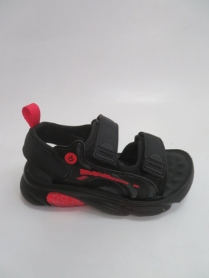 Sandały chłopięce (26-31) D935 BLACK/RED