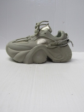 Sneakersy damskie niskie (36-41) 5083 KHAKI