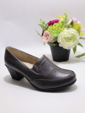 Półbuty damskie na obcasie (36-41) Q7111-3 GREY