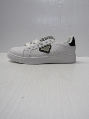 Buty sportowe damskie na płaskim (36-41) EV-313 WHITE/BLACK