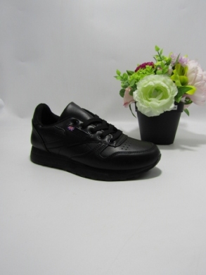 Buty sportowe damskie na płaskim (36-41) D55-2 ALLBLACK