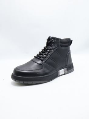 Botki męskie ocieplane (41-46) T2511 BLACK