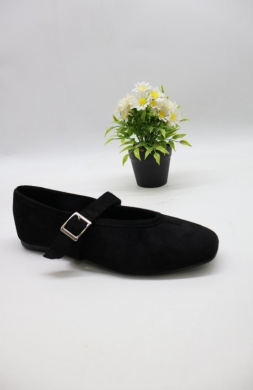 Baleriny damskie (36-41) H8-1512 BLACK