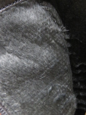 Kozaki damskie ocieplane na płaskim (36-41) JQ7039 BLACK