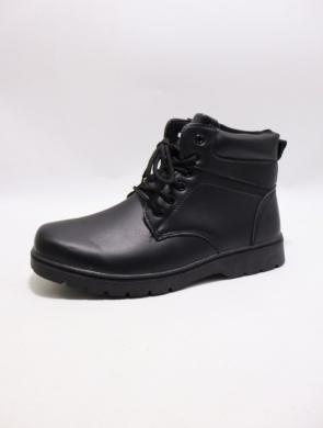 Botki męskie ocieplane (41-46) FL057-27 BLACK