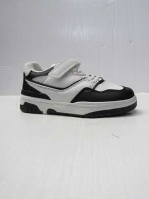Buty sportowe dziewczęce (32-37) LC809 BLACK/WHITE
