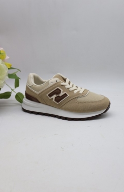 Buty sportowe damskie na płaskim (36-41) 99001 KHAKI
