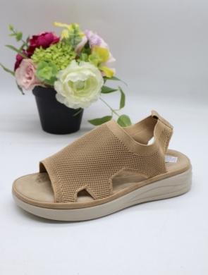 Sandały damskie na płaskim (36-41) 193 KHAKI
