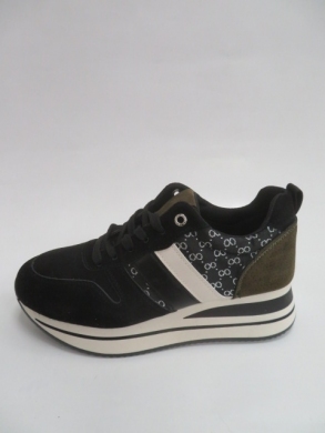 Sneakersy damskie niskie (36-41) JF2982 BLACK