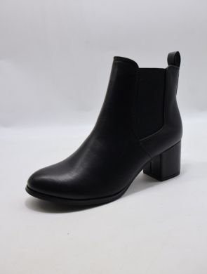 Botki damskie ocieplane na obcasie (36-41) B9277 PU