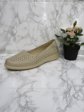 Półbuty damskie na płaskim (39-43) DX8119 BEIGE