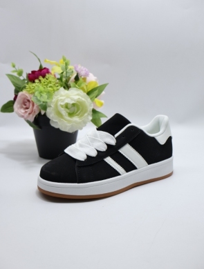 Buty sportowe damskie na płaskim (36-41) A-123 BLACK