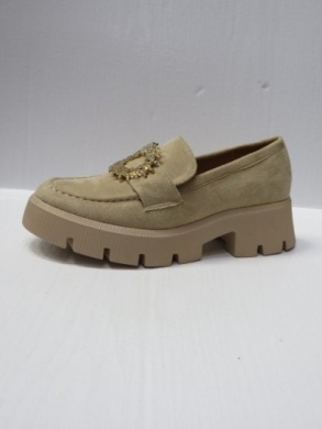Mokasyny damskie na płaskim (36-41) G1709 BEIGE